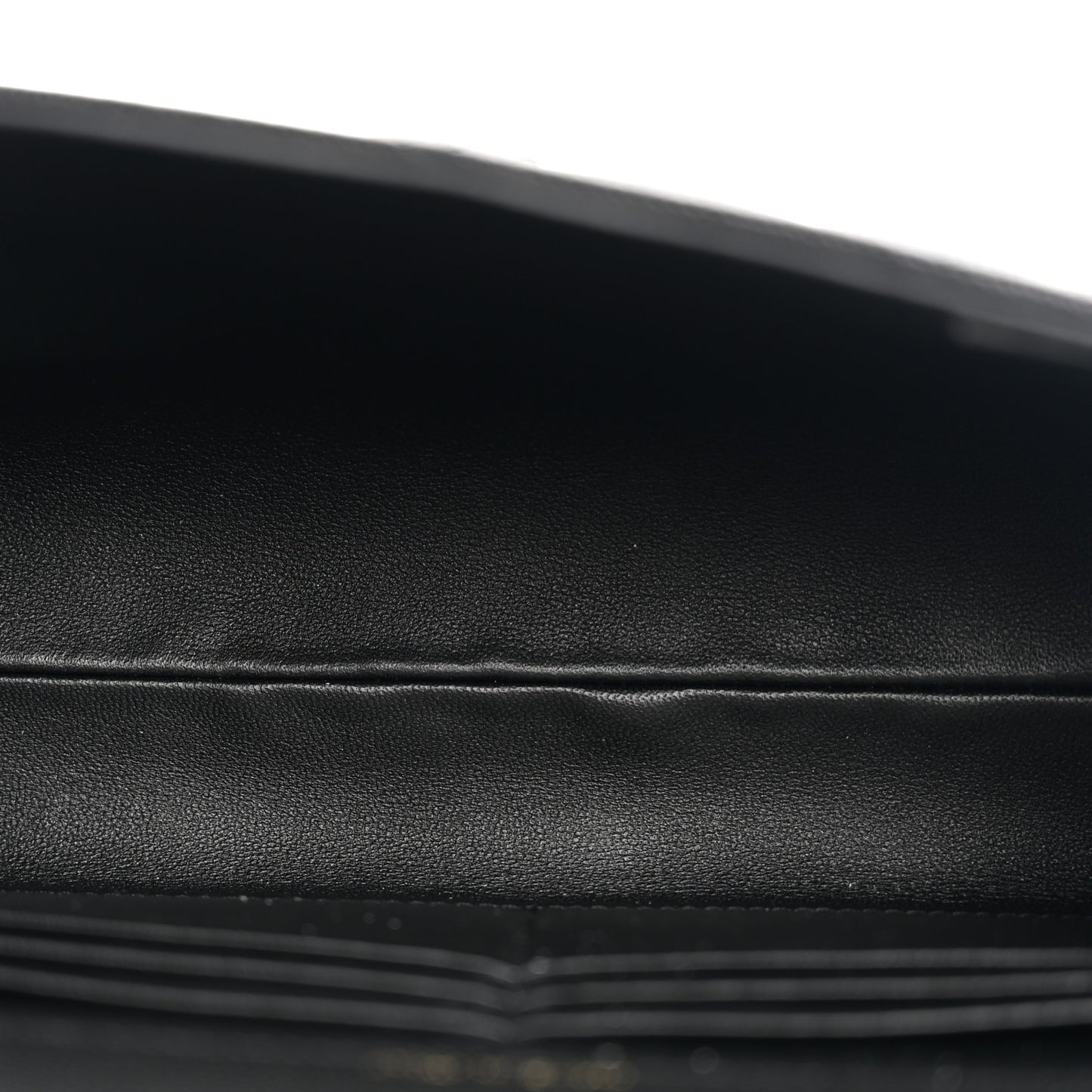 Caviar Quilted Retro Mini Twist Top Handle Clutch Flap Black