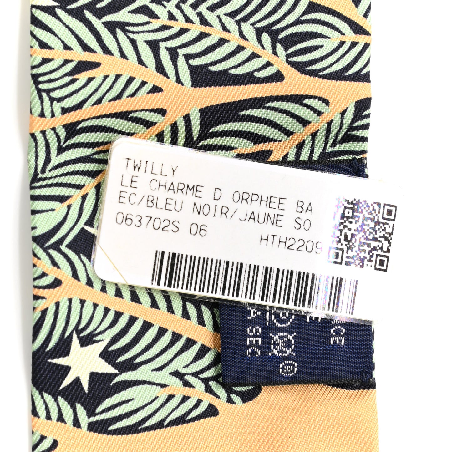 Silk Sous Le Charme D Orphee Twilly Bleu Black Jaune Soufre