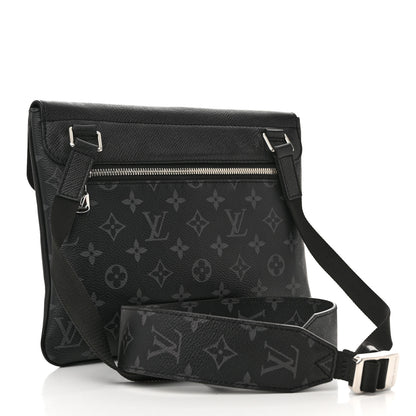 Louis Vuitton Taigarama Outdoor Flap Messenger Black 3 of 11