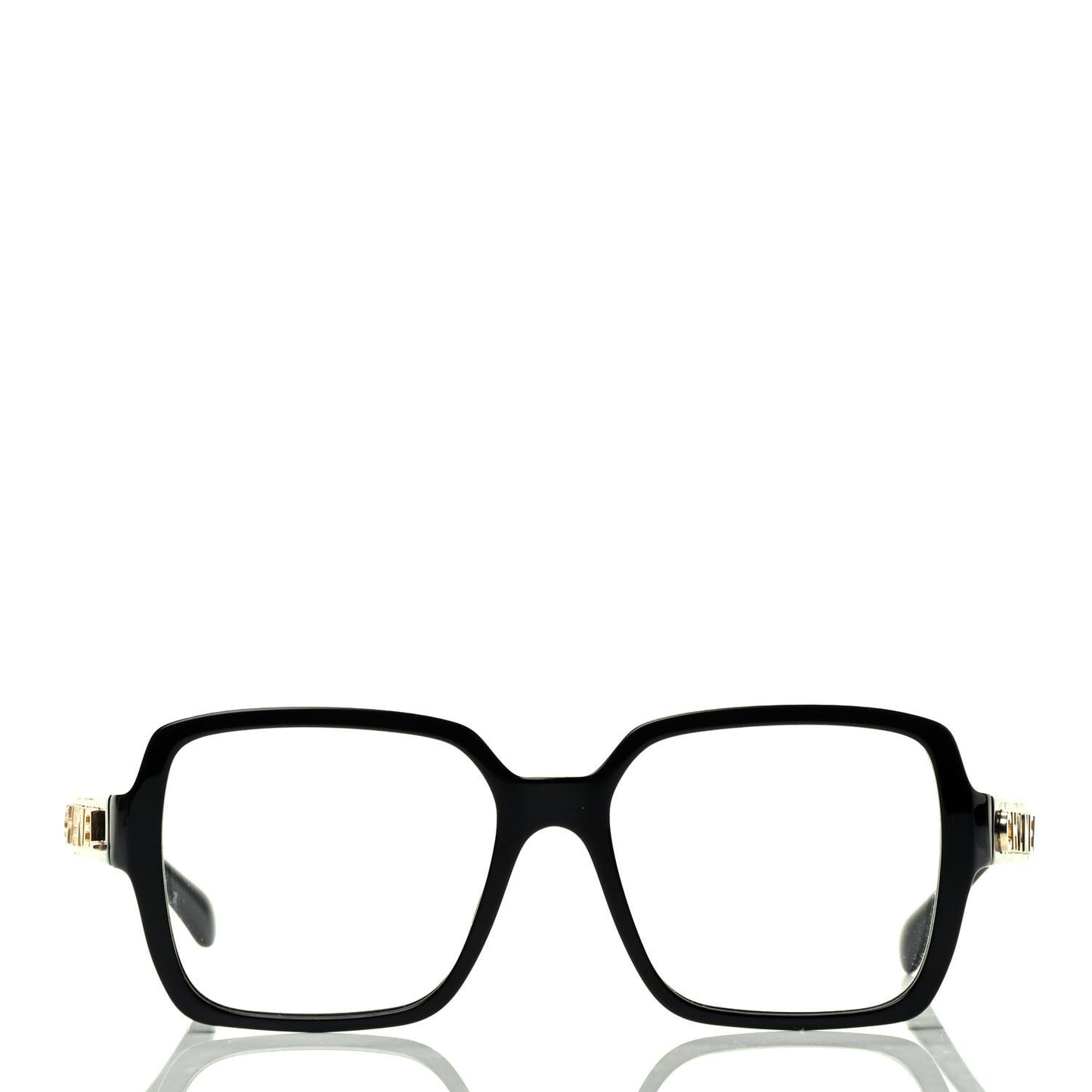 Acetate Square Sunglasses 5408 Black