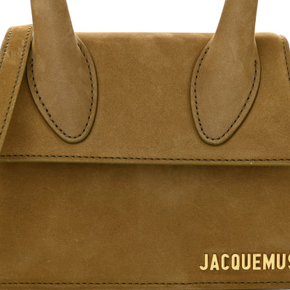 Jacquemus Nubuck Le Chiquito Moyen Light Khaki 7 of 10