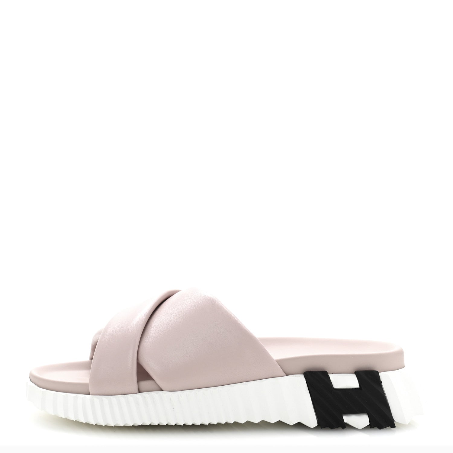 Hermes Nappa Womens Infra Sandals 35 Rose Porcelaine 1 of 10