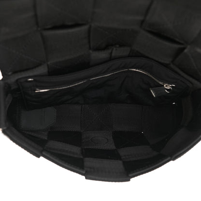 Bottega Veneta Webbing Maxi Intrecciato Cassette Bag Black 5 of 9