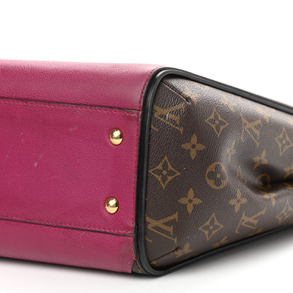 Louis Vuitton Calfskin Monogram Kimono Tote Grape 10 of 20