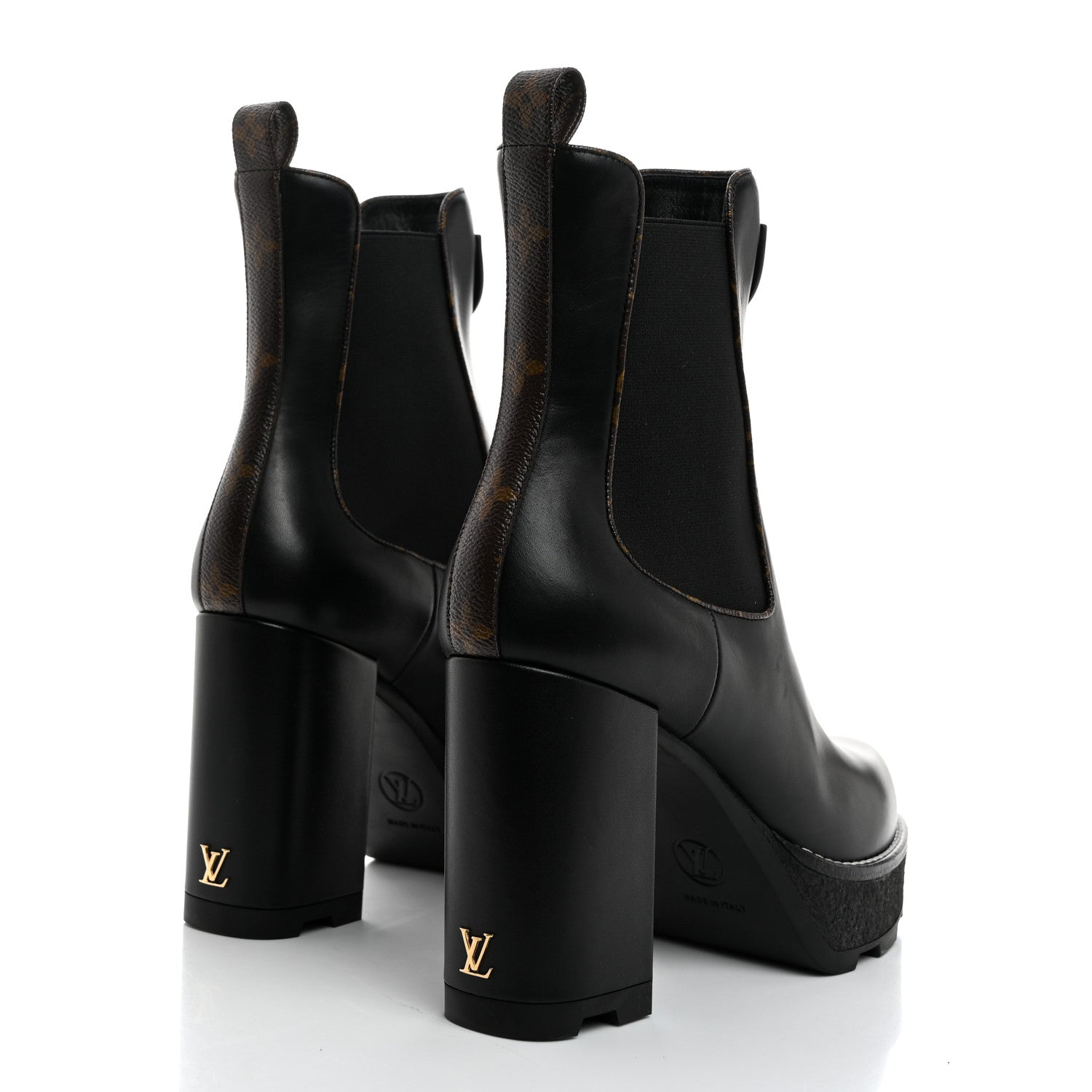 Louis Vuitton LV Beaubourge Ankle Boot 40 Black 4 of 8