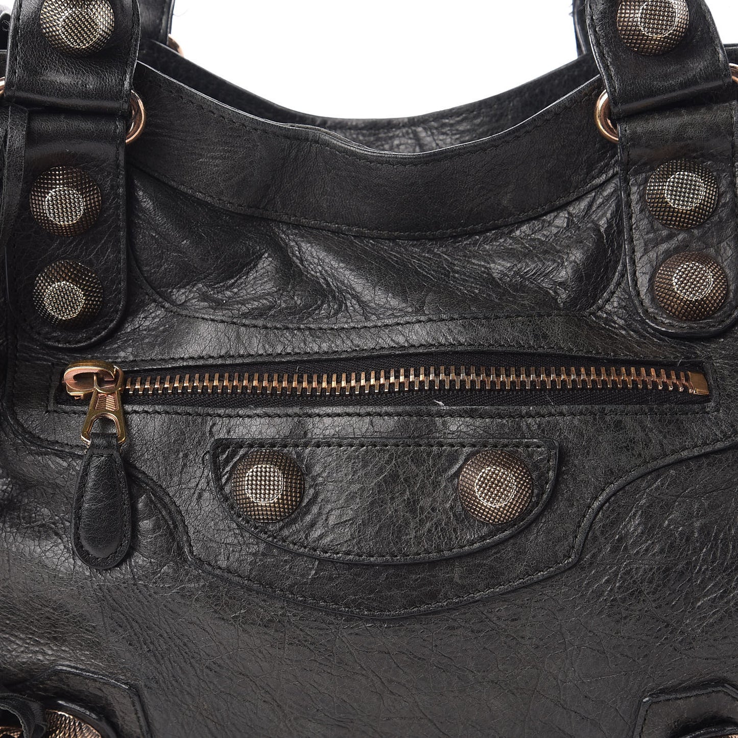 Agneau Giant 21 Rose Gold Hardware Velo Black