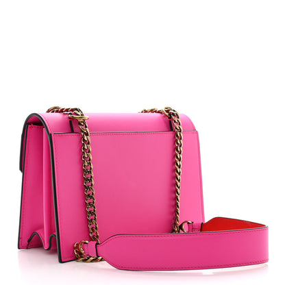 Christian Louboutin Calfskin Large Elisa Shoulder Bag Hot Pink 3 of 11