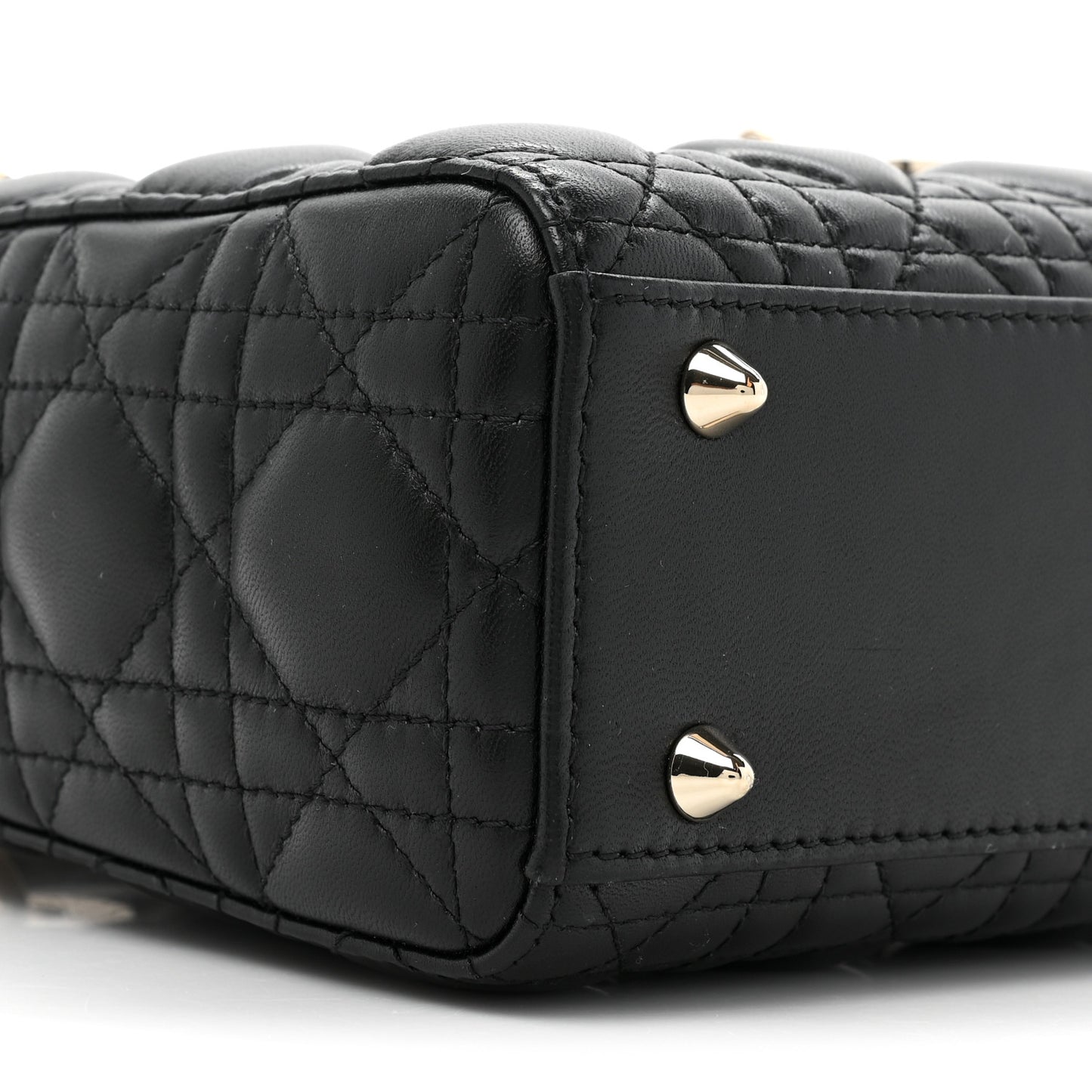 Lambskin Cannage Small My ABCDior Lady Dior Black