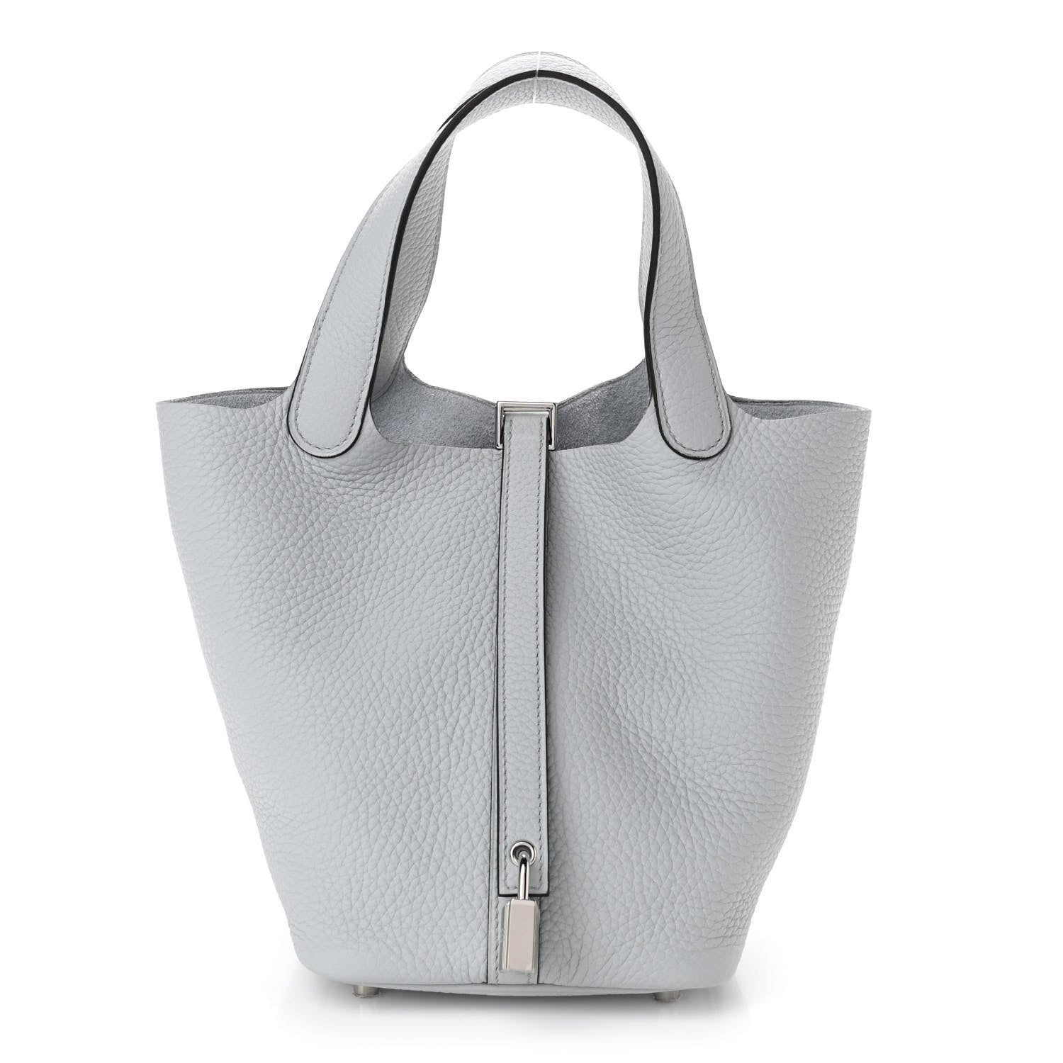 Hermes Taurillon Clemence Picotin Lock 18 PM Bleu Pale 1 of 11