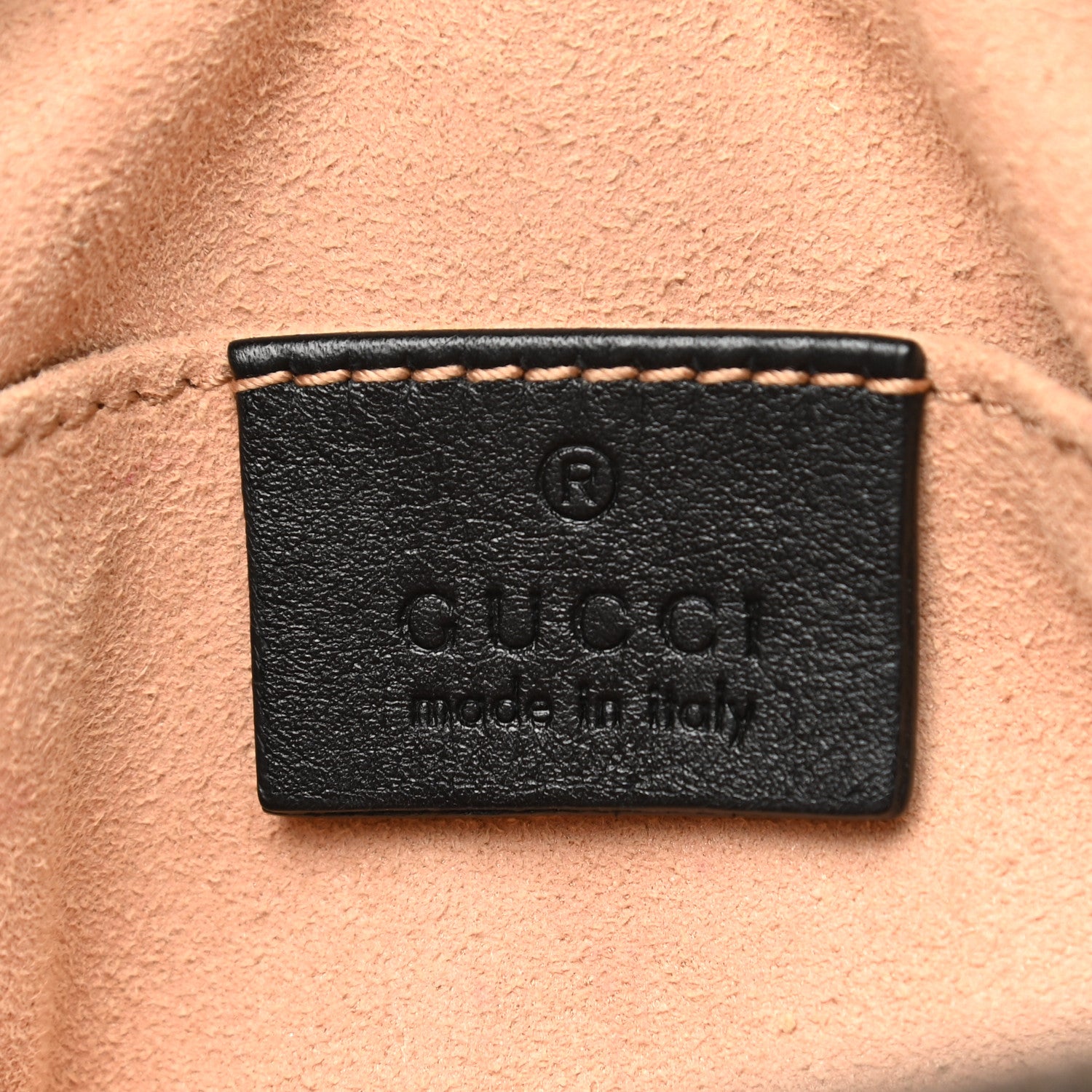 Gucci Calfskin Matelasse GG Marmont Cosmetic Case Black 7 of 8