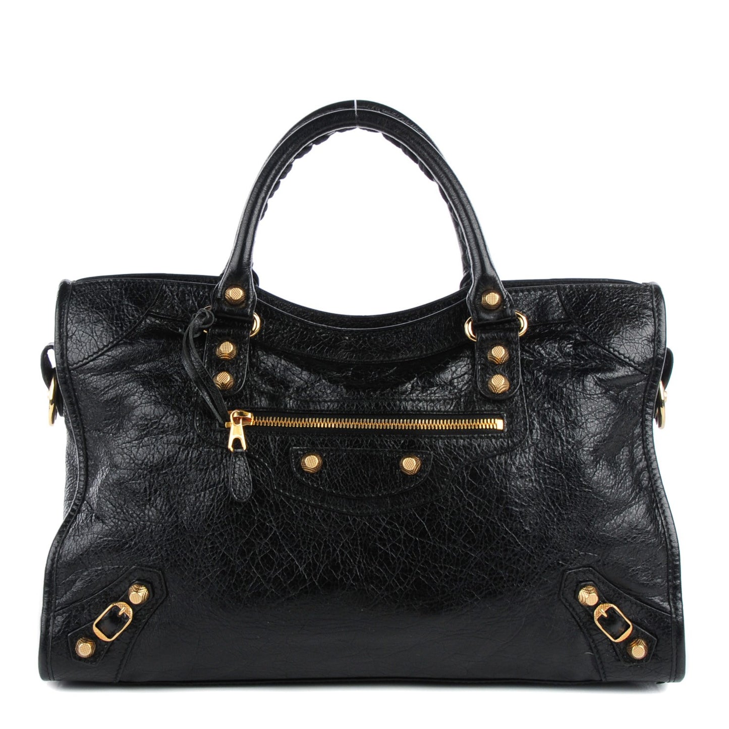 Agneau Giant 12 Gold Hardware City Black