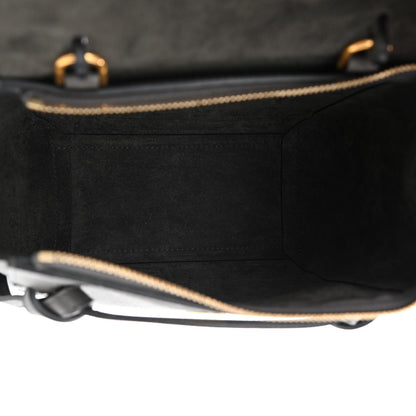 Celine Grained Calfskin Nano Belt Bag Grey 4 of 10