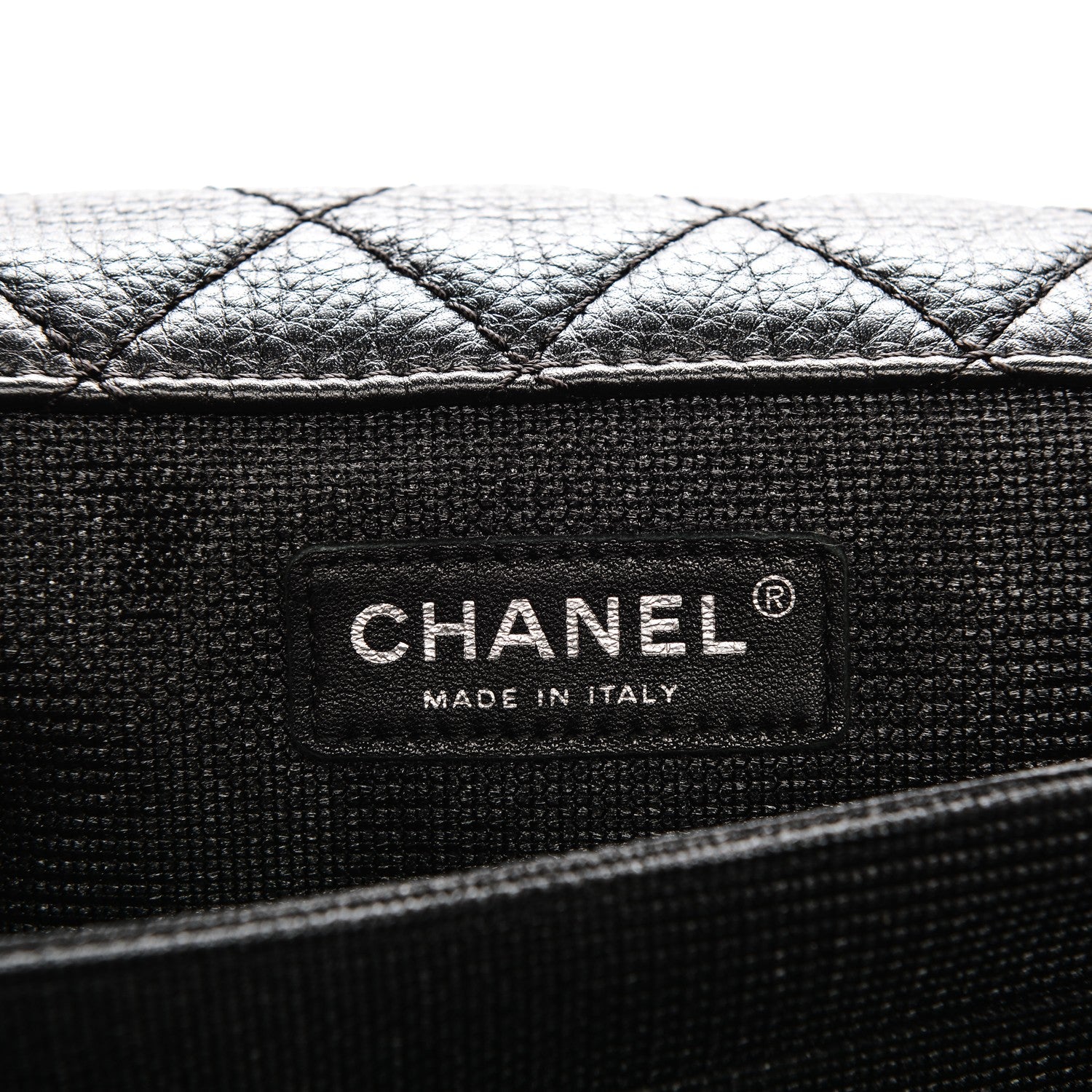 Chanel Calfskin Quilted XXL Travel Flap Bag Black 6 of 8