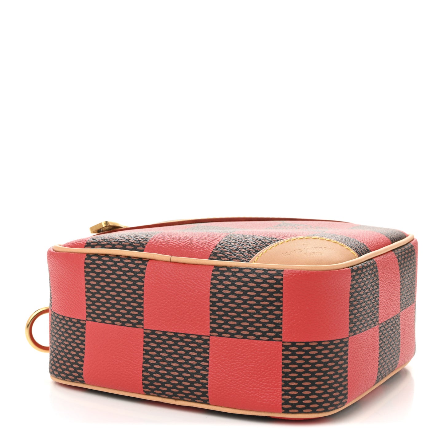 Damier Pop Chess Messenger Red