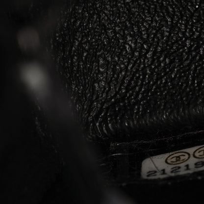 Chanel Lambskin Chevron Quilted Mini Rectangular Flap So Black 6 of 7