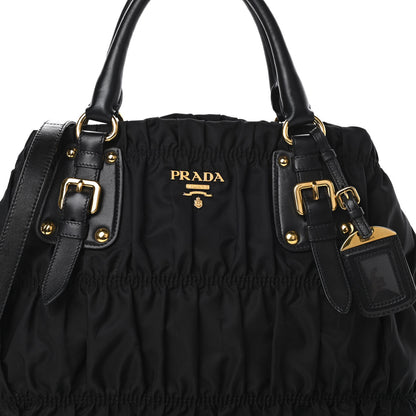 Prada Tessuto Nylon Gaufre Tote Black 8 of 10