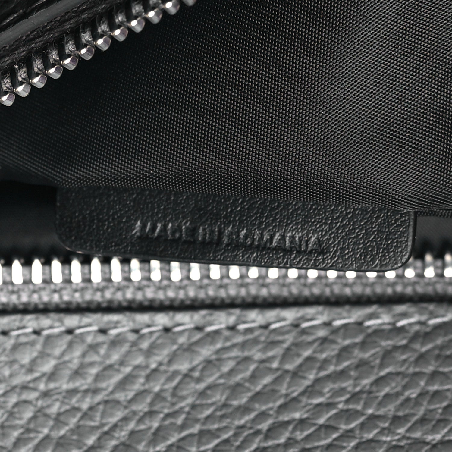 Burberry Calfskin Logo Messenger Charcoal Grey 7 of 9