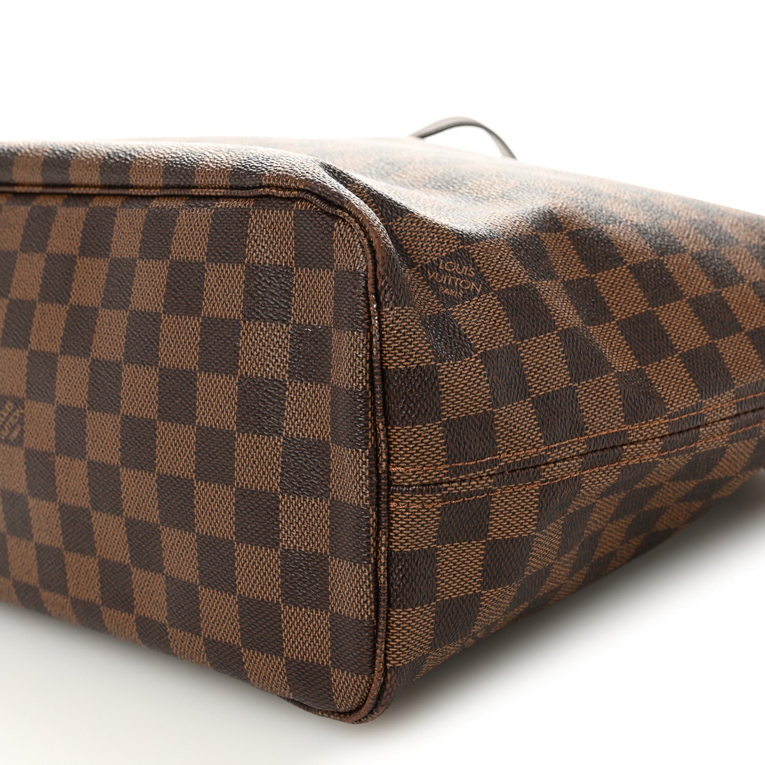 Louis Vuitton Damier Ebene Neo Neverfull MM Rose Ballerine 11 of 15