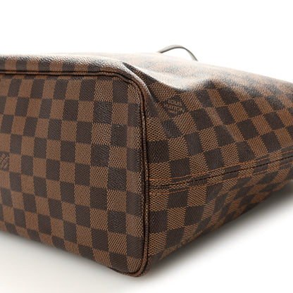 Louis Vuitton Damier Ebene Neo Neverfull MM Rose Ballerine 11 of 15