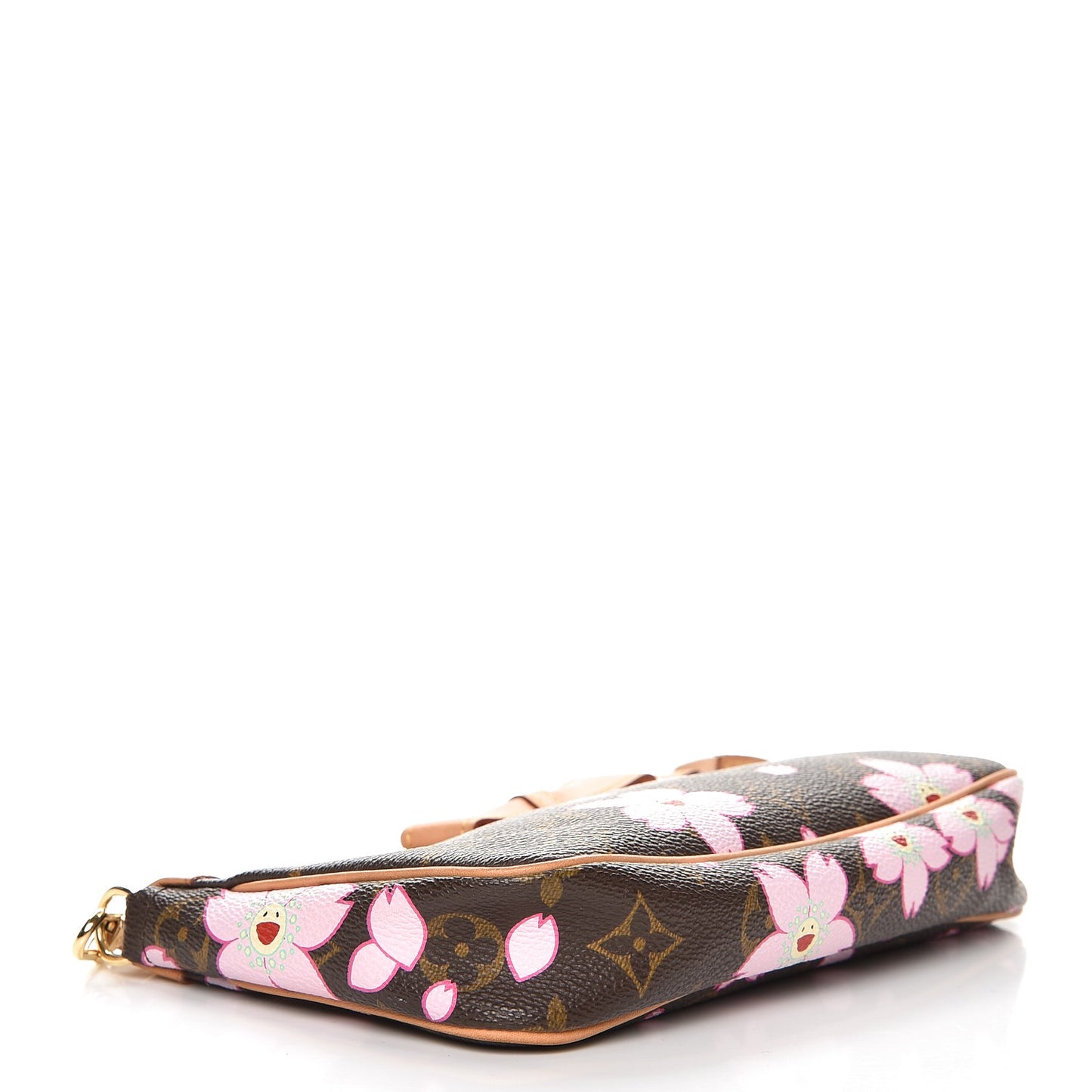 Monogram Cherry Blossom Pochette Accessories Brown