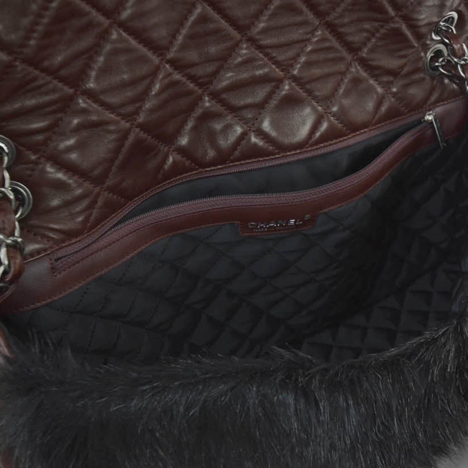 Chanel Fantasy Fur Arctic Flap 11 of 13