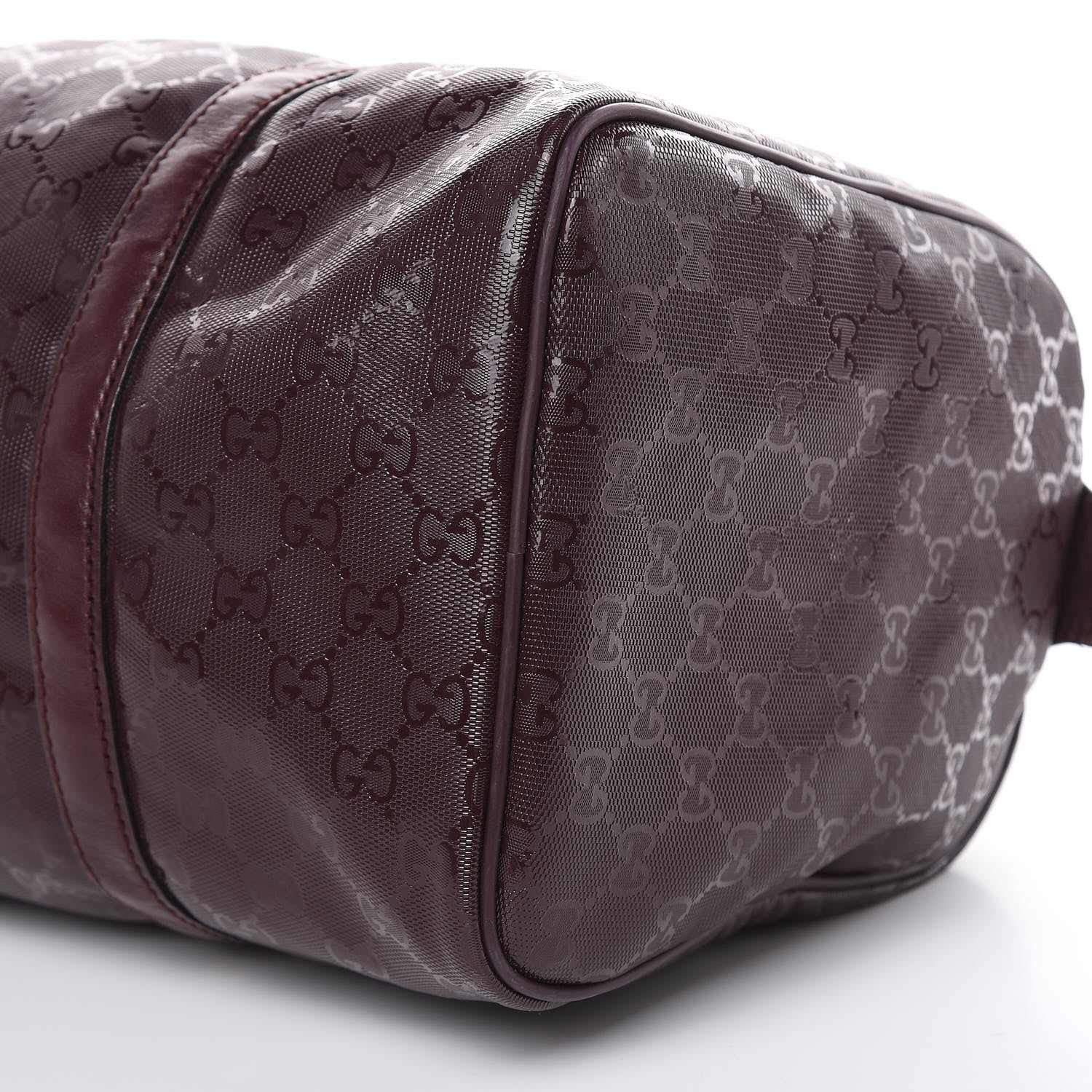 Gucci Imprime Monogram Medium Joy Boston Bordeaux 9 of 15