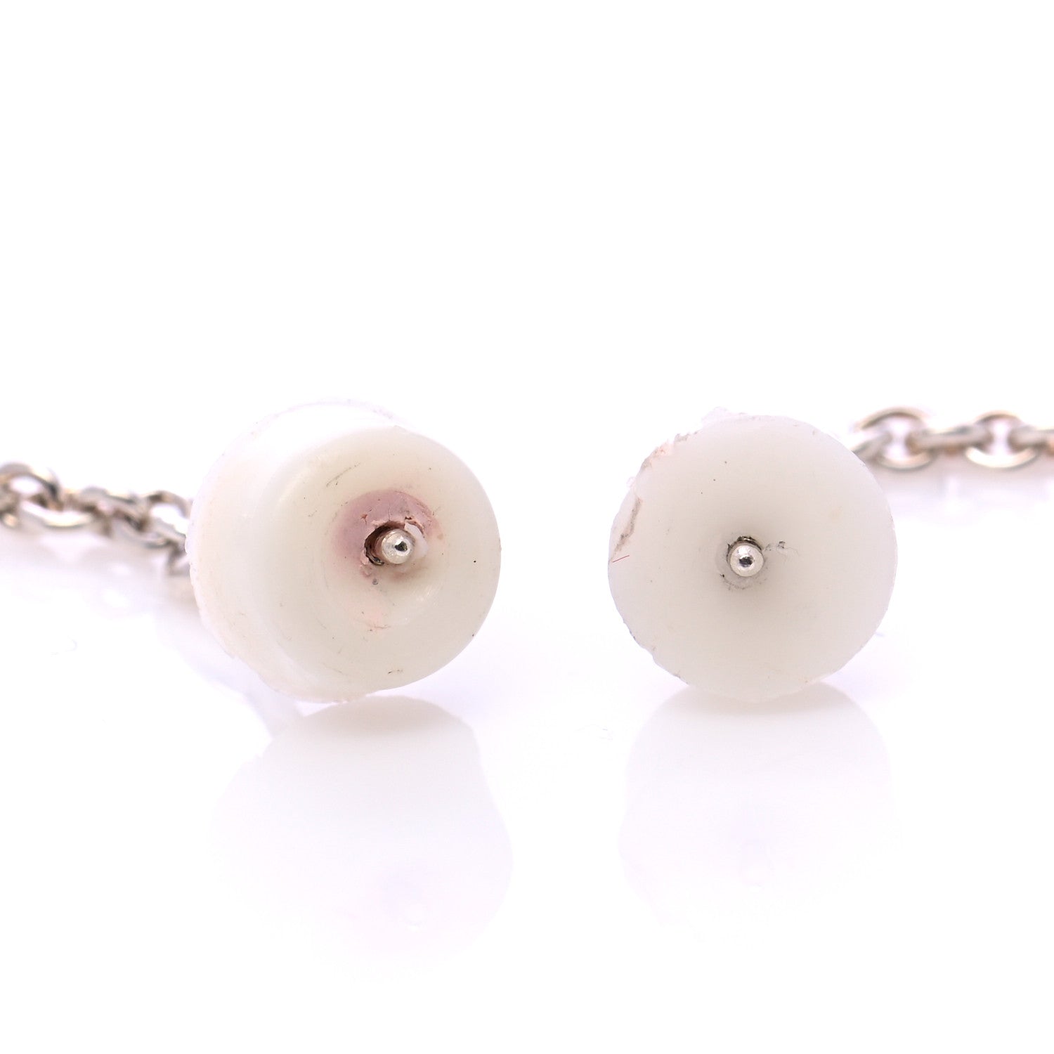 Hermes Sterling Silver Farandole Drop Earrings 3 of 5