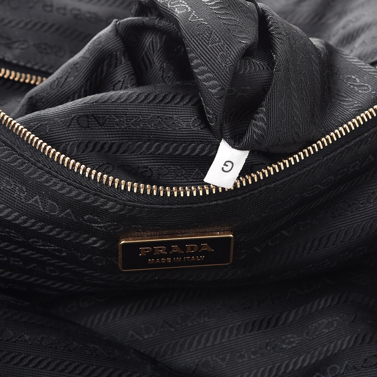 Prada Tessuto Nylon Shoulder Bag Nero Black 8 of 22