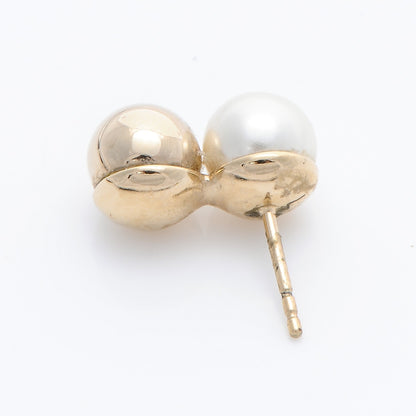 Christian Dior Pearl Mise En Dior Tri Double Tribal Earrings 3 of 7