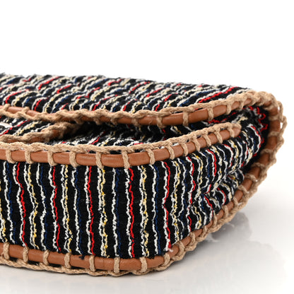 Chanel Tweed Woven Single Flap Beige Multicolor 4 of 10