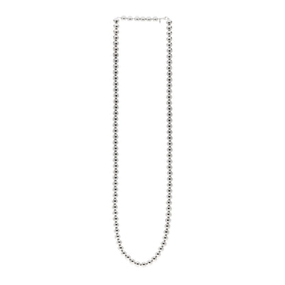 Tiffany Sterling Silver 10mm Hardwear Ball Necklace 36" 3 of 4