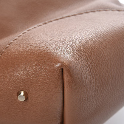 Lanvin Grained Calfskin Shopper Tote Brown 12 of 12