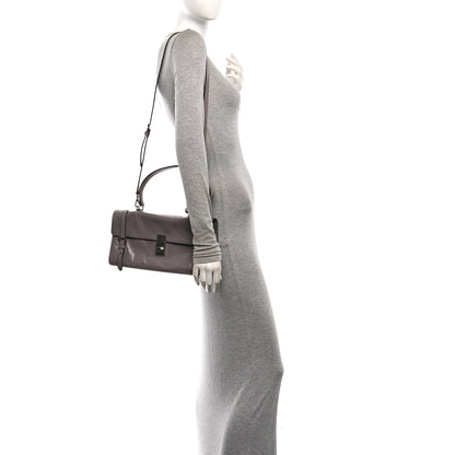 Prada Glossy Calfskin Medium Sound Shoulder Bag Peltro 2 of 11