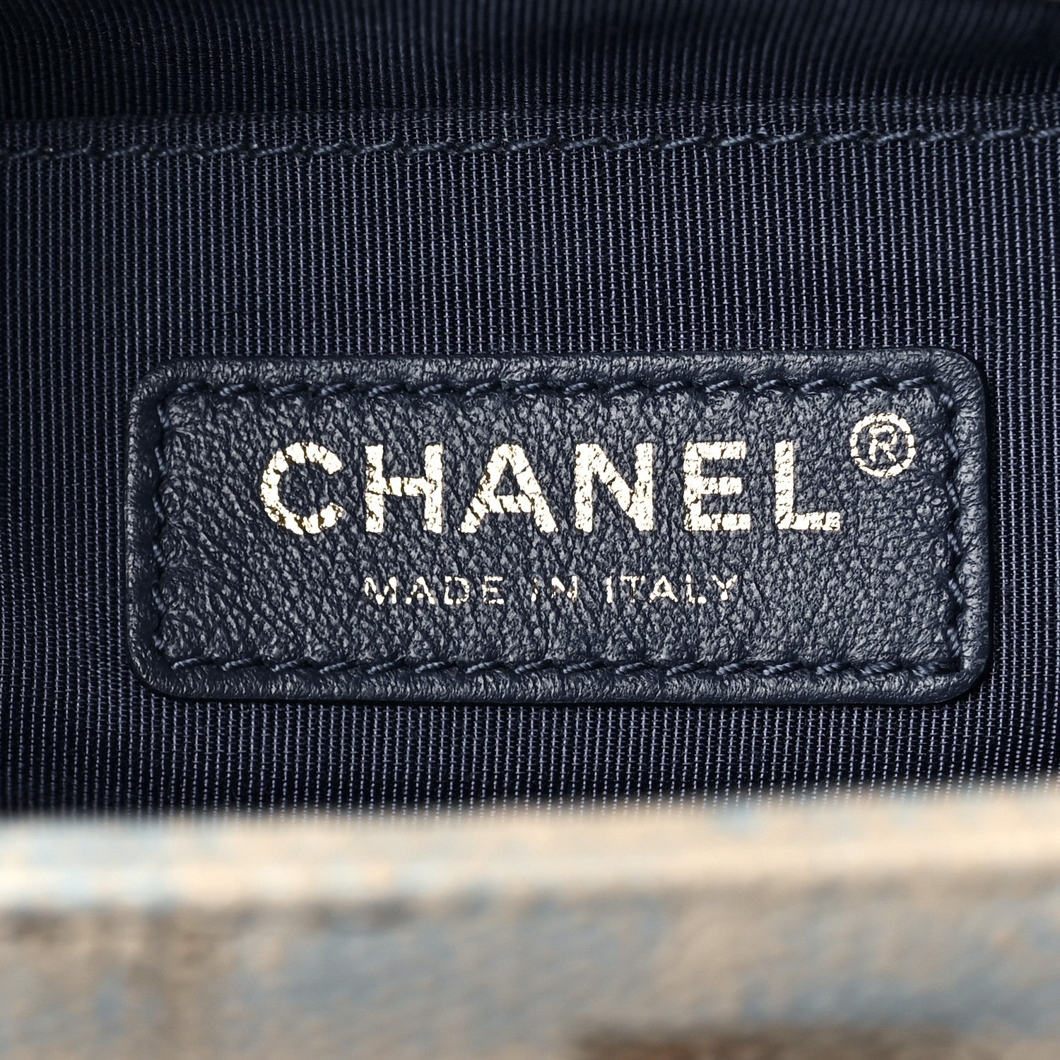 Chanel Painted Caviar Quilted Medium Boy In Cuba Flap Blue 5 of 8