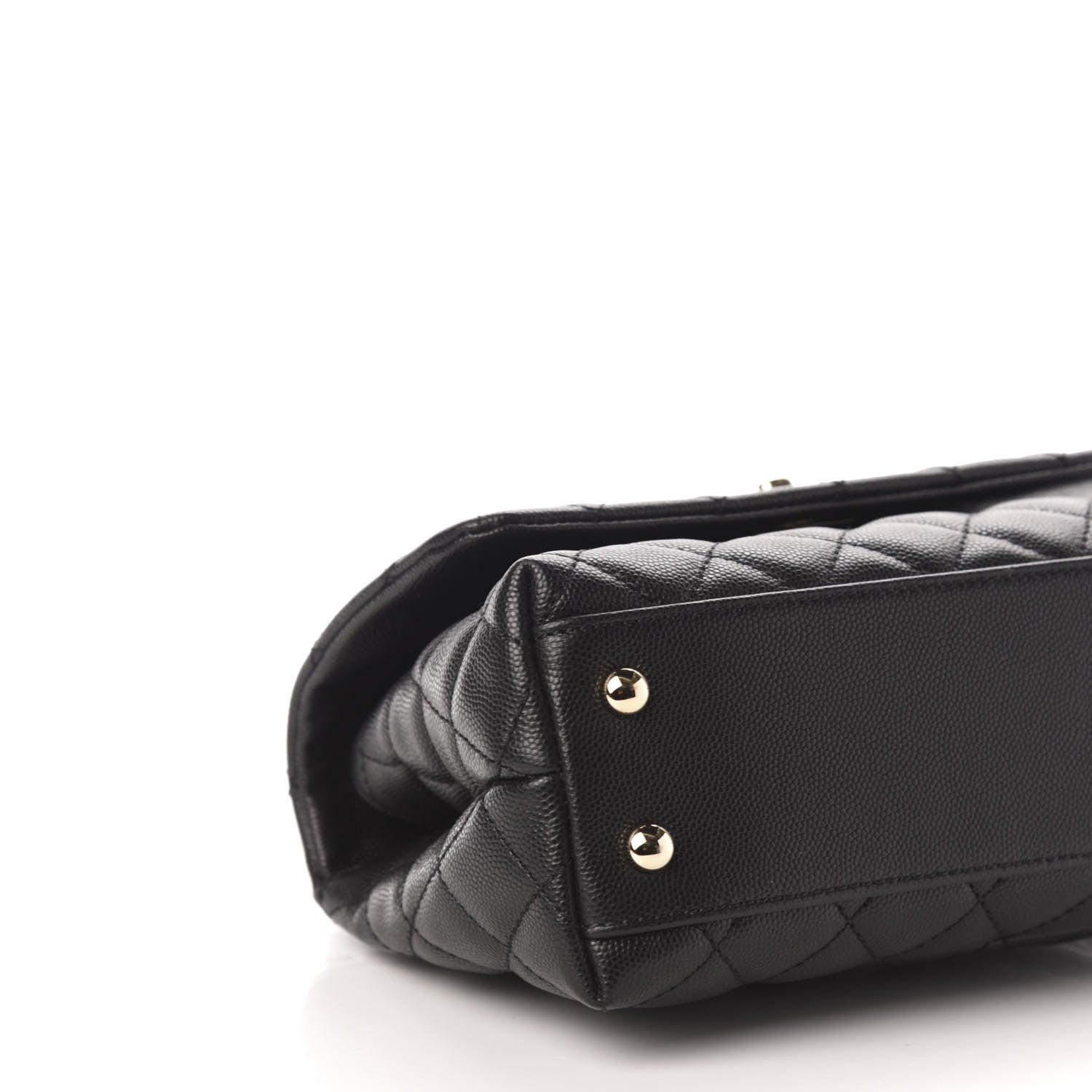 Chanel Caviar Quilted Mini Coco Handle Flap Black 8 of 11