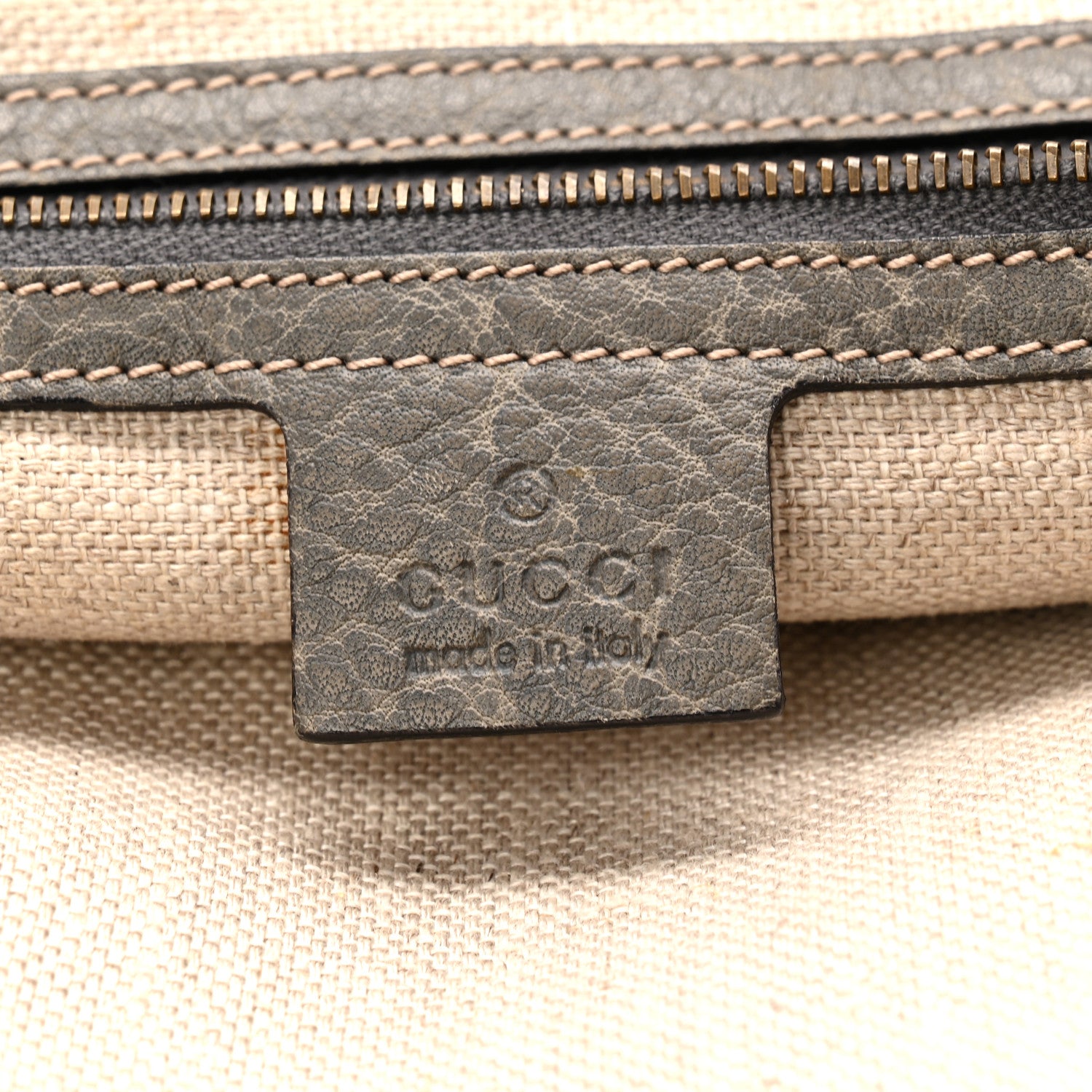 Gucci Monogram Large Sunset Tote  Brown Grey 6 of 11