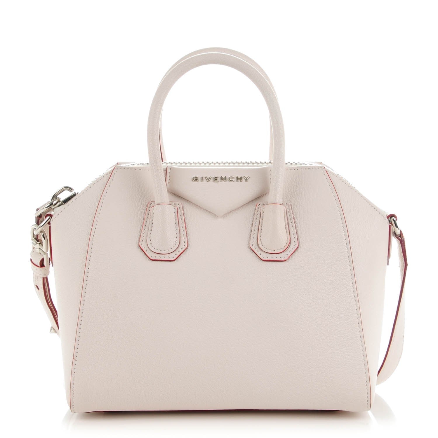 Givenchy Sugar Goatskin Mini Antigona Pink 1 of 8