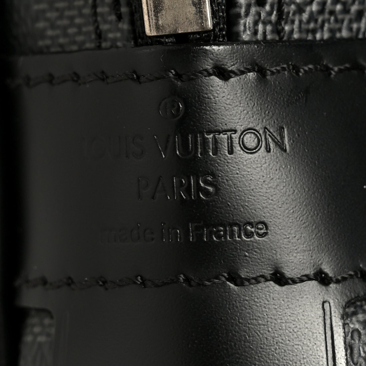 Damier Graphite Porte-Documents Voyage