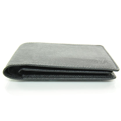 Louis Vuitton Taiga Mens Billfold Wallet w 3 Flaps 7 of 10