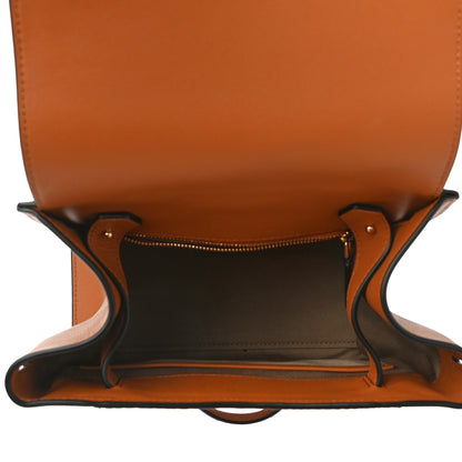 MCM Calfskin Essential Visetos Small Backpack Cognac 5 of 10
