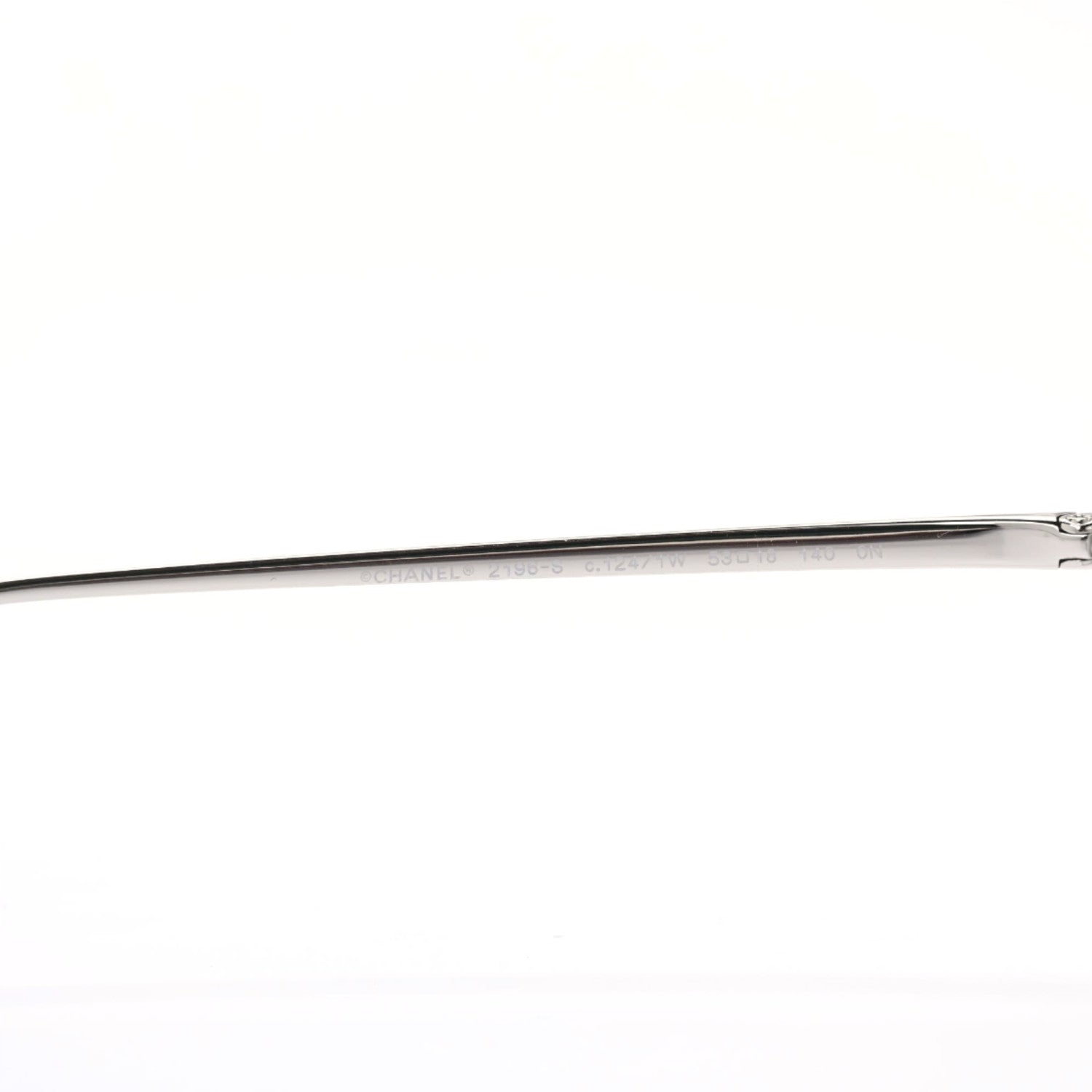 Chanel Acetate Pilot Eyeglasses 2196-S Clear 5 of 7