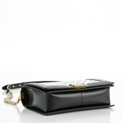 Chanel Lambskin Quilted New Medium Boy Flap Black 4 of 8