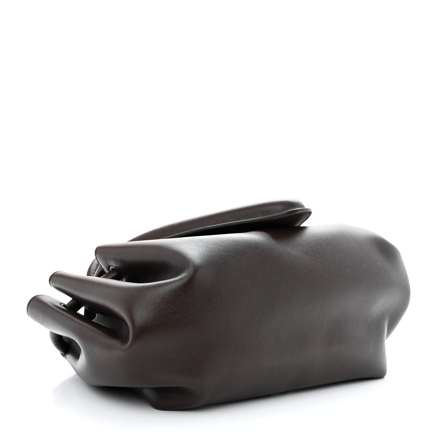 Bottega Veneta Lambskin Small Beak Triangle Flap Shoulder Bag Fondant 4 of 9