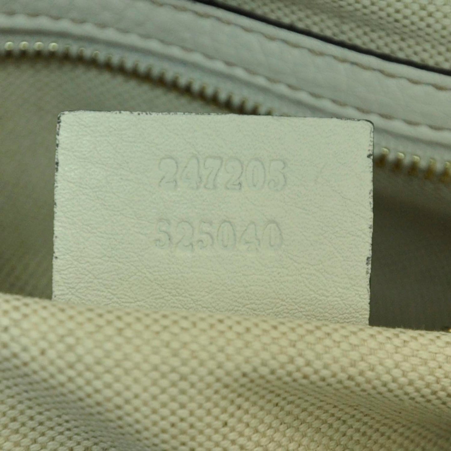 Leather Vintage Web Boston White