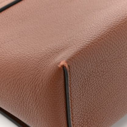 Burberry Calfskin Vintage Check Note Crossbody Bag Tan 14 of 15