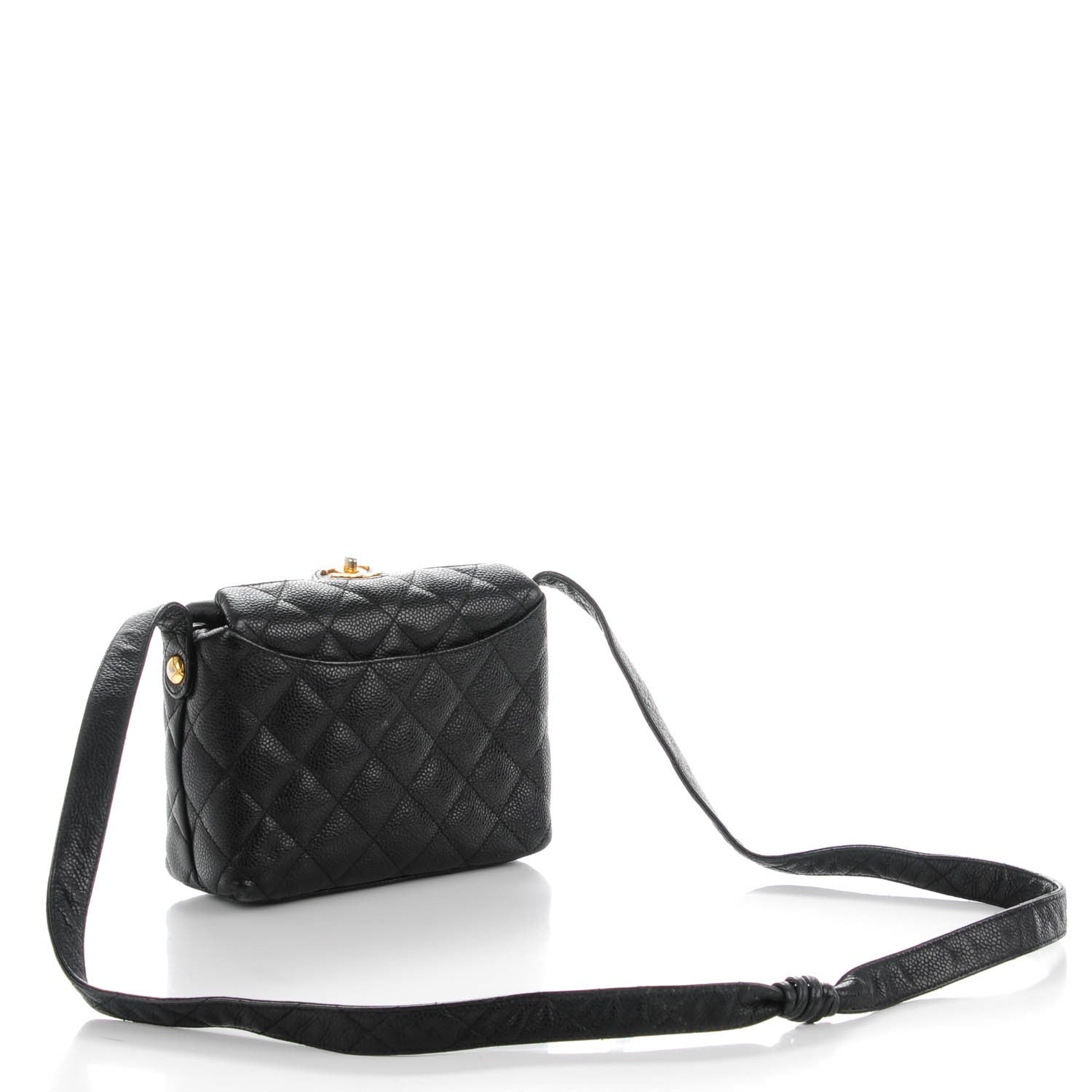 Chanel Caviar Quilted Shoulder Bag Black 3 of 11