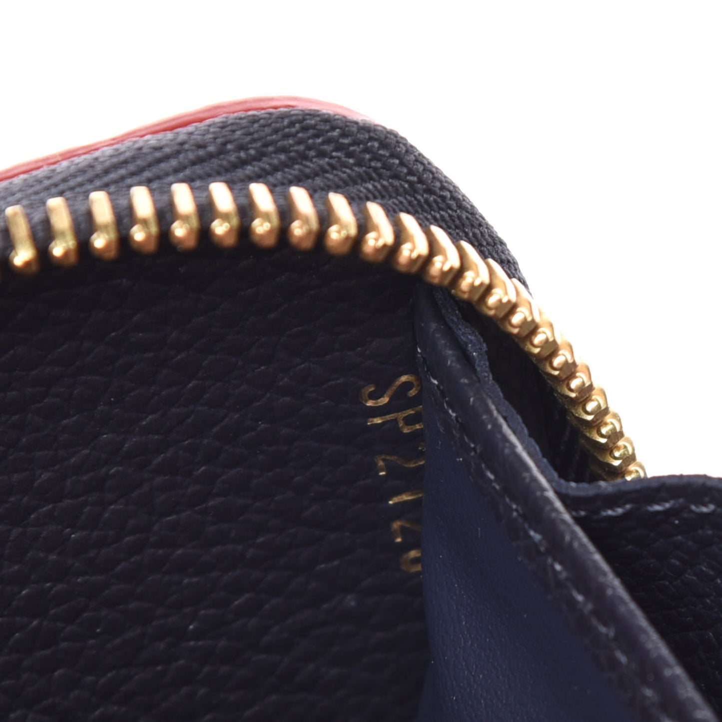 Empreinte Zippy Wallet Marine Rouge