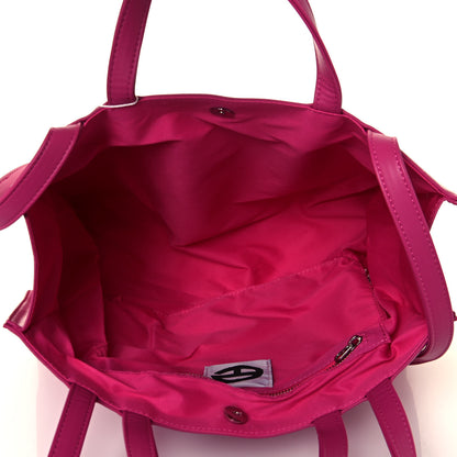 Telfar Vegan Leather Medium Shopping Bag Pink 5 of 12