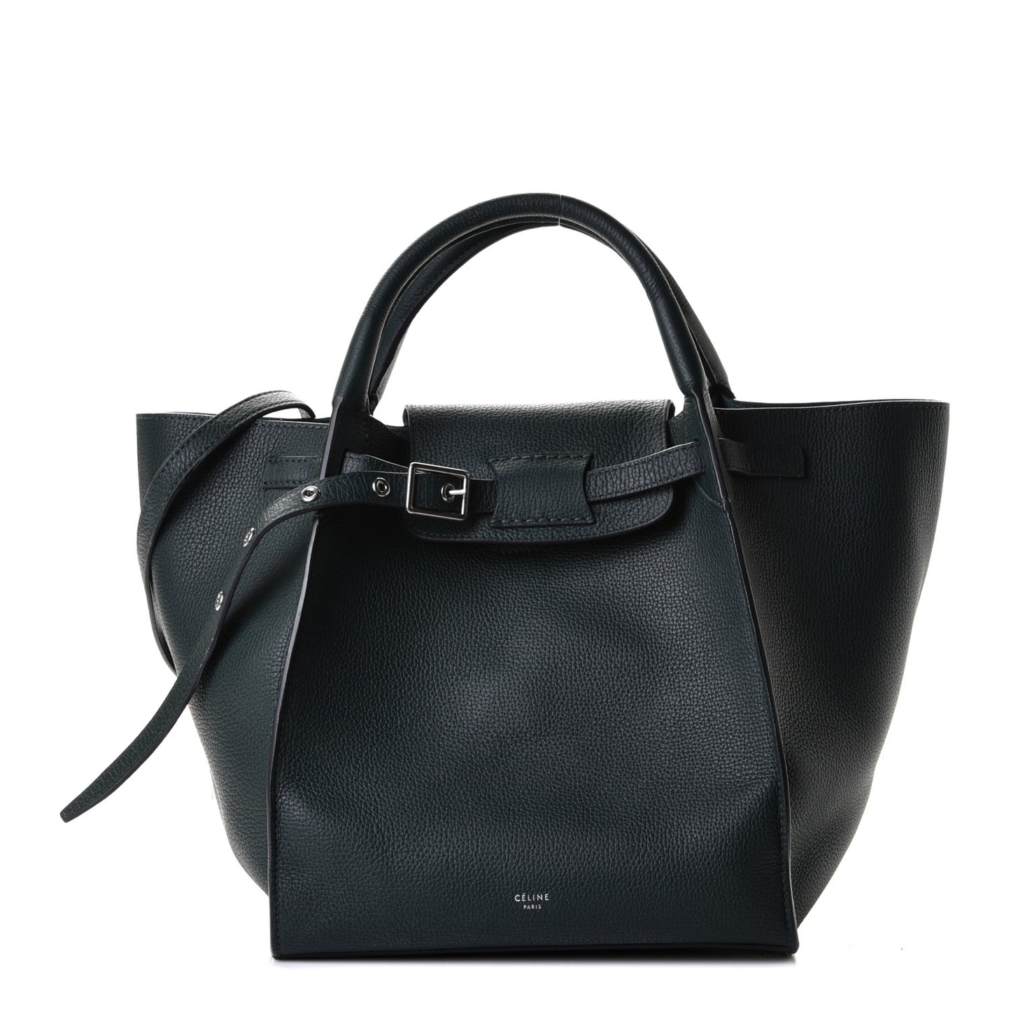 Supple Grained Calfskin Small Big Bag Amazone