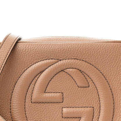 Gucci Pebbled Calfskin Small Soho Disco Bag Camelia 8 of 10